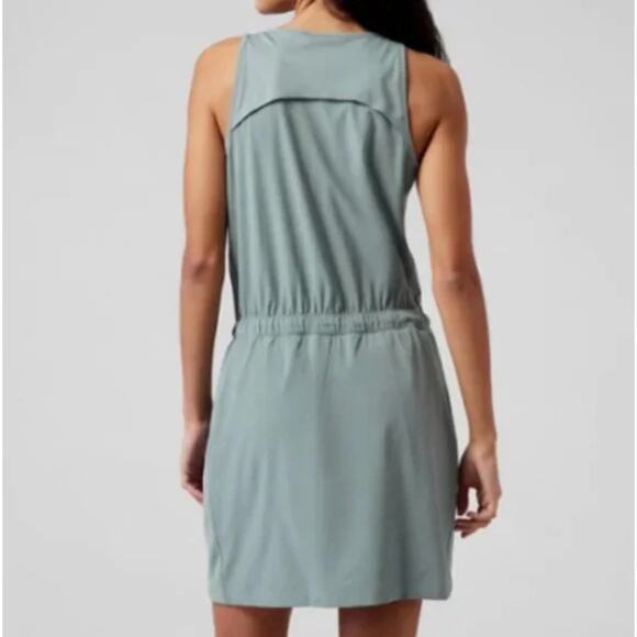 Athleta Women's Mini Dress in Light Blue - Picture 2 of 10